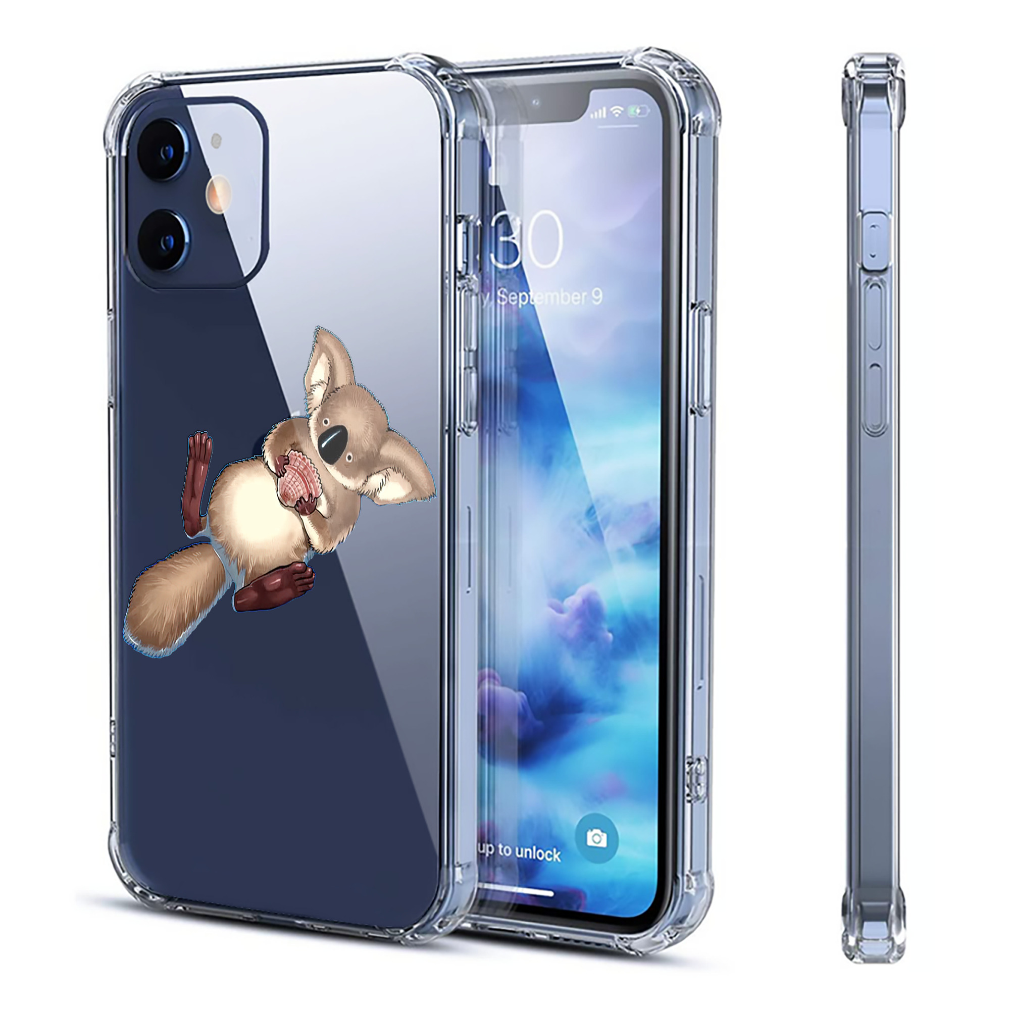 （画像用） 遊☆戯☆王 Yu-Gi-Oh! 【iPhone 12シリーズ対応】透明スマホケース（クリアソフトケース）